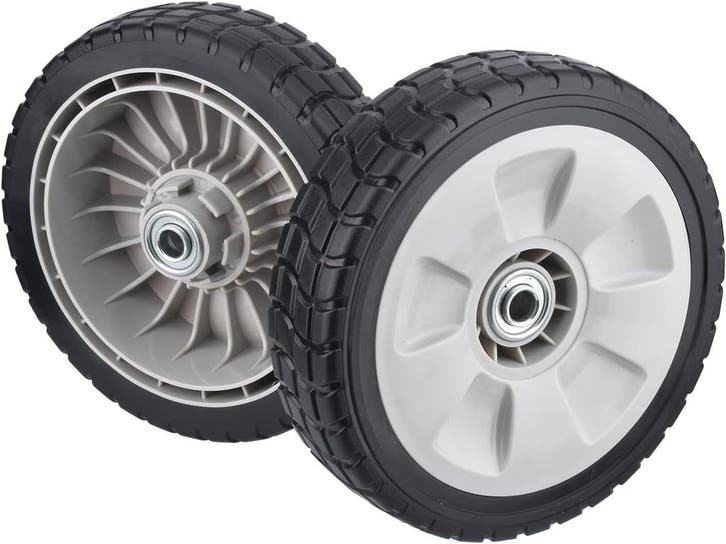 Grasmaaier achterwiel 8 inch (2st) | Tweede kansje | OP = OP, Tuin en Terras, Grasmaaiers, Nieuw, Verzenden