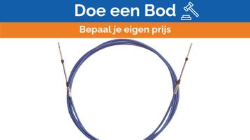Bieden: Vetus CABLF30 3M low friction morse engine control, Watersport en Boten, Ophalen of Verzenden, Nieuw