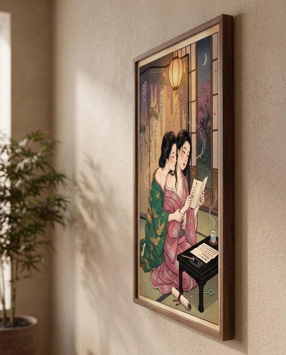 MEDSAN - Secret Letter () - UNIQUE WORK, Antiquités & Art, Art | Objets design