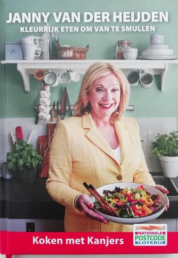 Kleurrijk eten om van te smullen - Janny van der Heijden, Verzenden, Zo goed als nieuw, Janny van der Heijden