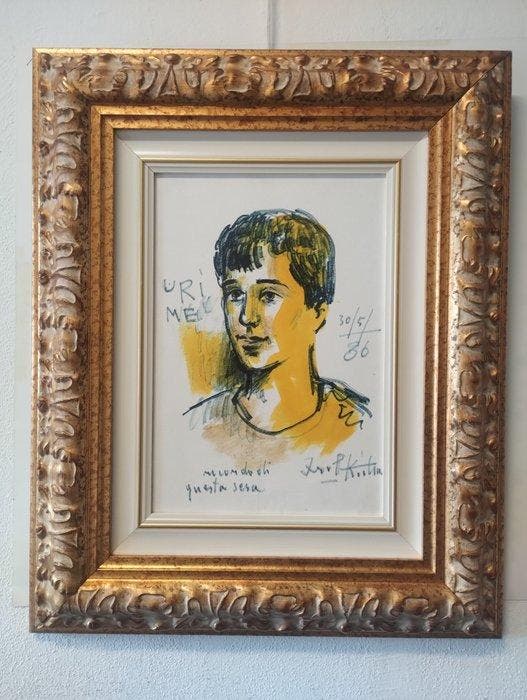 Ibrahim Kodra (1918-2006) - Urime, Antiek en Kunst, Kunst | Designobjecten