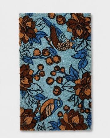 Dutch Design - Tapijt - 75 cm - 45 cm - Vogel & botanisch