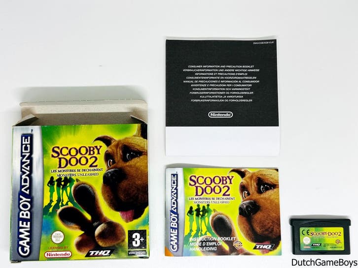Gameboy Advance / GBA - Scooby Doo 2 - Monsters Unleashed -, Consoles de jeu & Jeux vidéo, Jeux | Nintendo Game Boy, Envoi