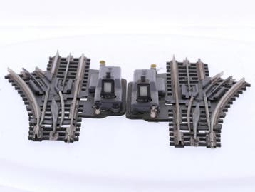 Schaal H0 Trix Express 738 wissel set links en rechts #8689, Ophalen of Verzenden, Rails