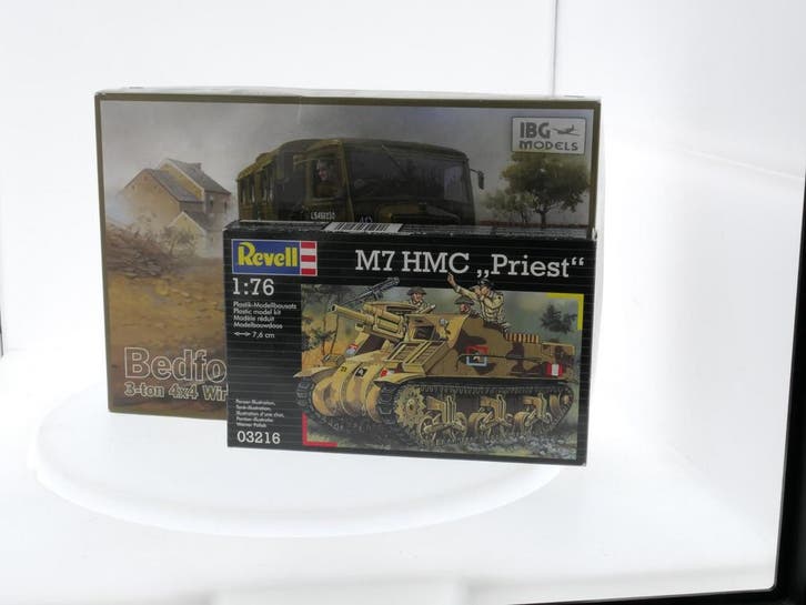 Schaal 1:76 / 1:72 Set van 2 bouwpakketten thema britse v..., Hobby & Loisirs créatifs, Modélisme | Voitures & Véhicules, Enlèvement ou Envoi