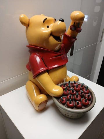 winnie the pooh - 1 Figurine - walt disney - 1980, Nieuw