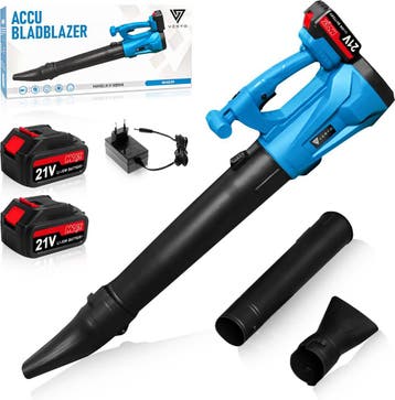 Bladblazer met Accu - Elektrische Blazer - Blauw - Vesto®, Tuin en Terras, Verzenden, Nieuw