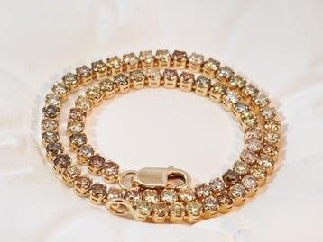 Zonder minimumprijs - Armband - 14 karaat Geel goud -, Nieuw