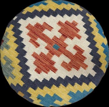 Poef Kelim - ( unused ) - kelim handgeweven - Kelim - 47 cm, Huis en Inrichting, Nieuw