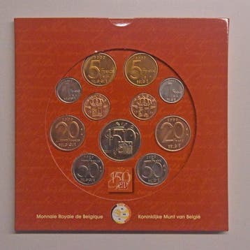 België. Sets 1996/2001 ( 6 stuks ) (Zonder minimumprijs), Postzegels en Munten