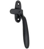 Raamboom Met sluitplaat Dudok rechts ijzer zwart, Nieuw