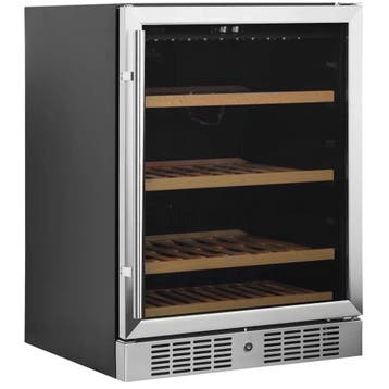 Wijnkoelkast | SERIE TFW | 155L (48x 75cl) | RVS/Zwart | 1, Verzenden