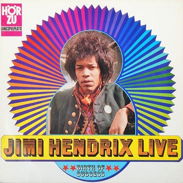 Jimi Hendrix - Live, Verzenden, Gebruikt