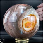 Natural Very Artistic Polychrom - Jasper Sphere- 6090.24 g