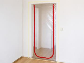 Veiling - 5x Super Prof afsluitfolie met rits 2500x1100mm St, Nieuw