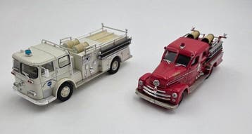 Corgi 1:50 - Camion miniature (2) - Seagrave K - Seagrave