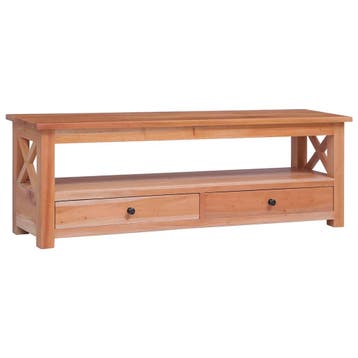 vidaXL Tv-meubel 115x30x40 cm massief mahoniehout, Verzenden