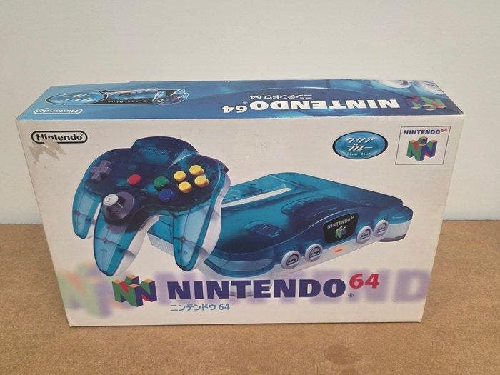 Nintendo - Nintendo 64 - N64 - Funtastic - Ice Blue Console, Consoles de jeu & Jeux vidéo, Consoles de jeu | Accessoires Autre