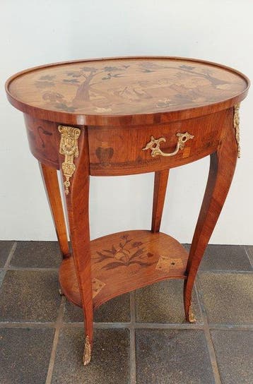 Table dappoint Chinois - Table - Bois de rose, Bois -