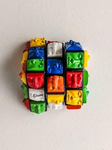 Salvatore Alibrio - Rubiks Identity, Antiquités & Art