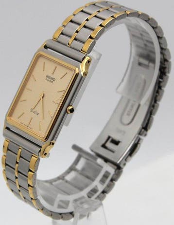 Seiko - Dolce Vintage Quartz Two-Tone Gold Dial - Zonder