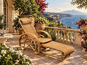 Manifattura Italiana - Fauteuil - Malacca, Vimini, Canna
