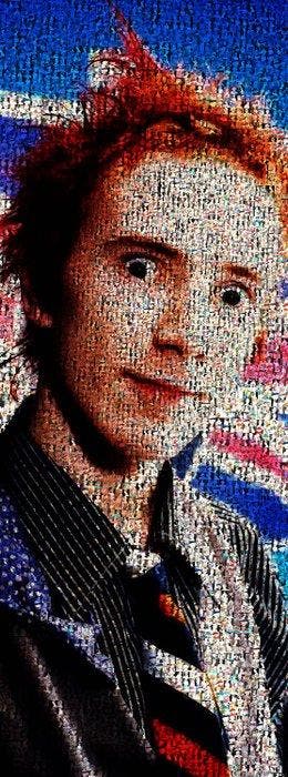 David Law - Crypto God save the Punk II - Johnny Rotten