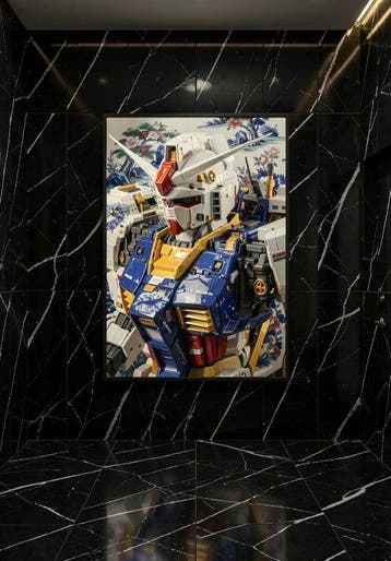Jacob Hitt - does Gundam Porcelain w/COA XXL, Antiek en Kunst