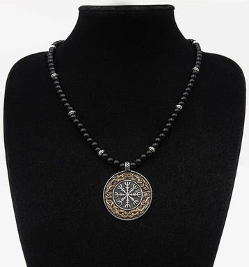 Viking Kompas Vegvisir en obsidiaan – Beheersing van het Lot