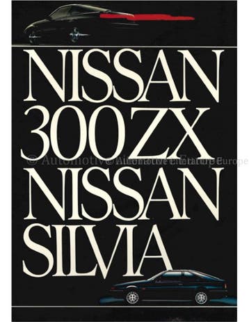 1985 NISSAN 300ZX | SILVIA BROCHURE NEDERLANDS