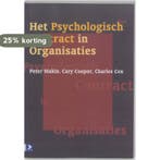 Het psychologisch contract in organisaties 9789052612065, Verzenden, P.J. Makin