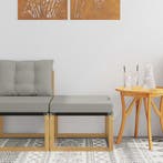 vidaXL Buiten Voetenbank Massief acaciahout en, Verzenden, Nieuw