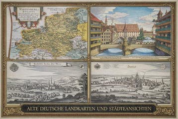 Braun & Hogenberg / Merian - Friedrich Gilly et Friedrich