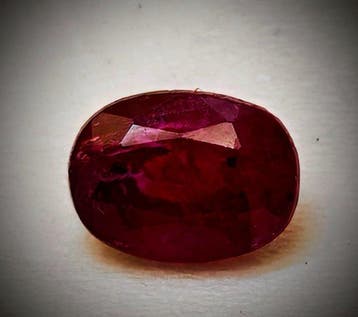 Rood Robijn - 1.21 ct - Lotus Gemology - Onverwarmd |, Nieuw