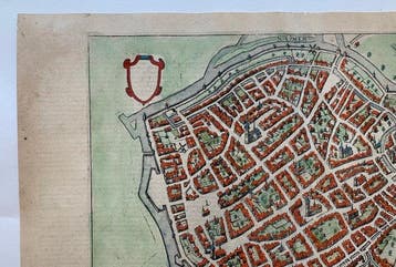 France - Saint-Omer, Picardie; Georg Braun & Frans Hogenberg