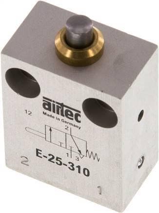 3/2 M5 NC Tige De Soupape 0-12bar/0-168psi Airtec, Verzenden
