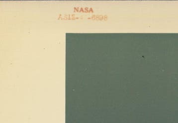 NASA - Official 1969 Apollo 12 Type 1 NASA Red #