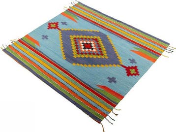 Handgeweven designer Kelim - Verzamelaarsstuk - Kelim - 107, Nieuw