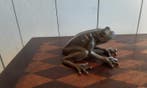 P. Chenet - Figure - Kikker - 14,5 cm - Bronze, Antiek en Kunst