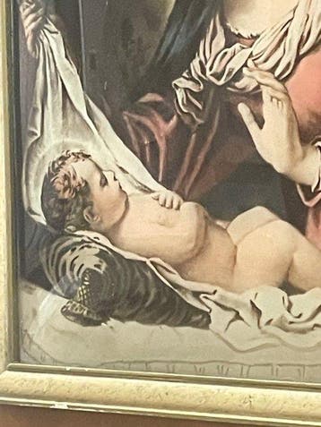 riproduzione artistica - sculptuur, “Madonna del velo” - 40