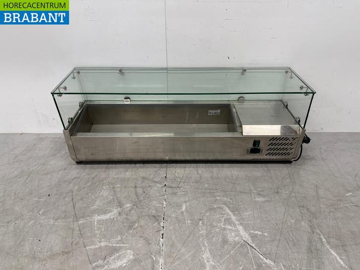 Vitrine de comptoir en acier inoxydable Vitrine de comptoir, Articles professionnels, Horeca | Équipement de cuisine, Envoi