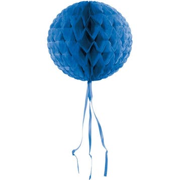 Honeycomb Bal Blauw 30cm, Verzenden