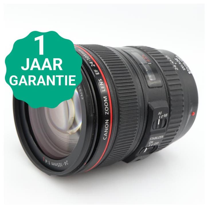 Canon EF 24-105mm F/4 L IS USM | Tweedehands, TV, Hi-fi & Vidéo, Photo | Lentilles & Objectifs, Envoi
