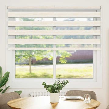 vidaXL Zebra rolgordijn 160x150 cm stofbreedte 155,9 cm, Verzenden, Nieuw