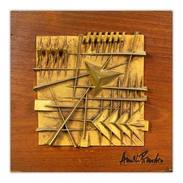 Arnaldo Pomodoro (1926-2025) - Reliëf, Bassorilievo quadrato
