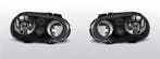 Koplampen | Volkswagen Golf 4 1997-2004 | zwart, Verzenden