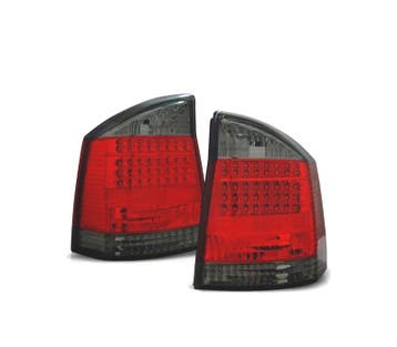 FEUX ARRIÈRE OPEL VECTRA 02-08 LED ROUGE FUMÉ, Verzenden
