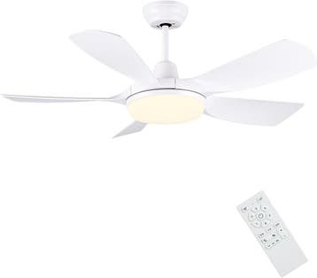 Plafondventilator 106cm LED | 47% korting retour deal | S..., Verzenden, Plafondventilator