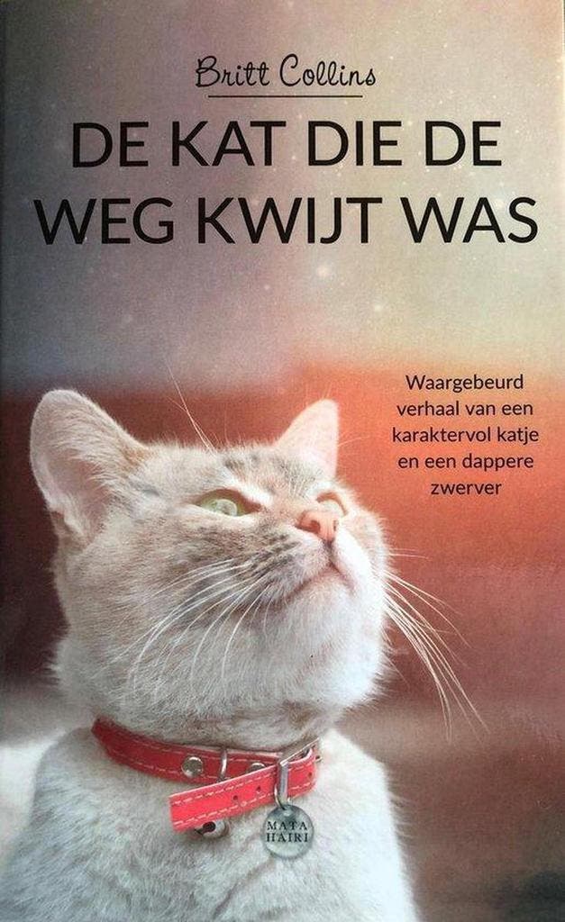 De kat die de weg kwijt was 9789044360356 Britt Collins, Boeken, Literatuur, Gelezen, Verzenden