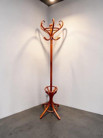 Thonet - Kapstok - Hout - 1950er jaren - 190 cm, Antiek en Kunst
